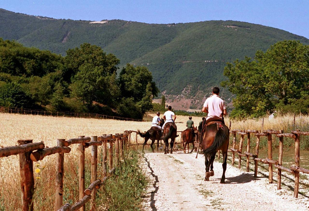 Agriturismo Casale Nel Parco Dei Monti Sibillini Norcia Bagian luar foto